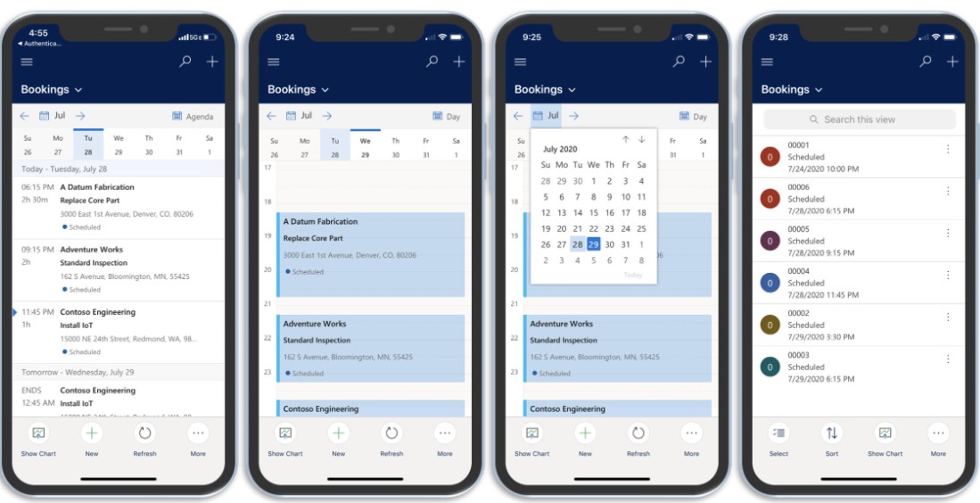 Microsoft Dynamics 365 Field Service Mobile App
